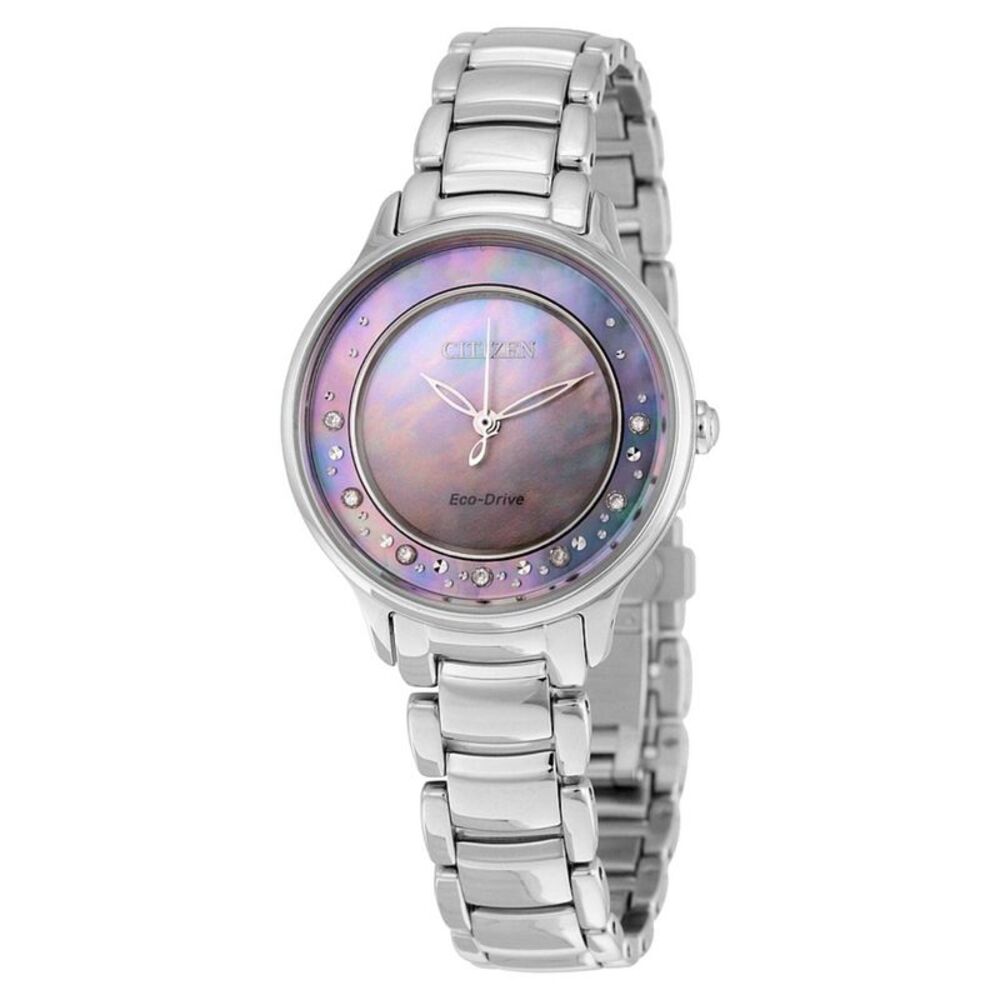 Citizen Women's Circle of time Purple Dial Watch - EM0380-81N